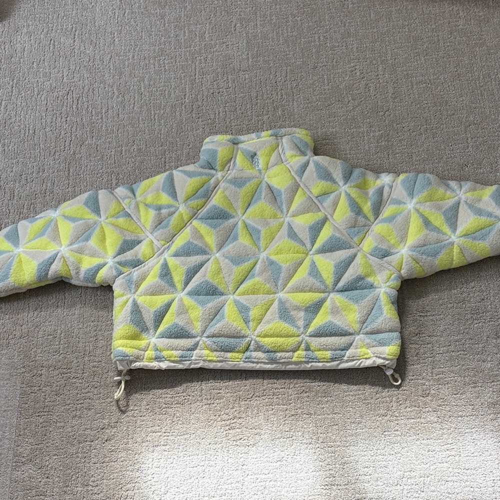 FP Movement Cropped Coat Geometric Pattern - Yell… - image 6